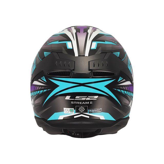 LS2 HELMETS エルエスツーヘルメット STREAM II（ブルーパープル
