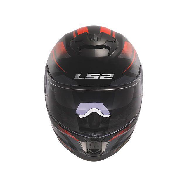 LS2 HELMETS エルエスツーヘルメット STREAM II（ブラックレッド