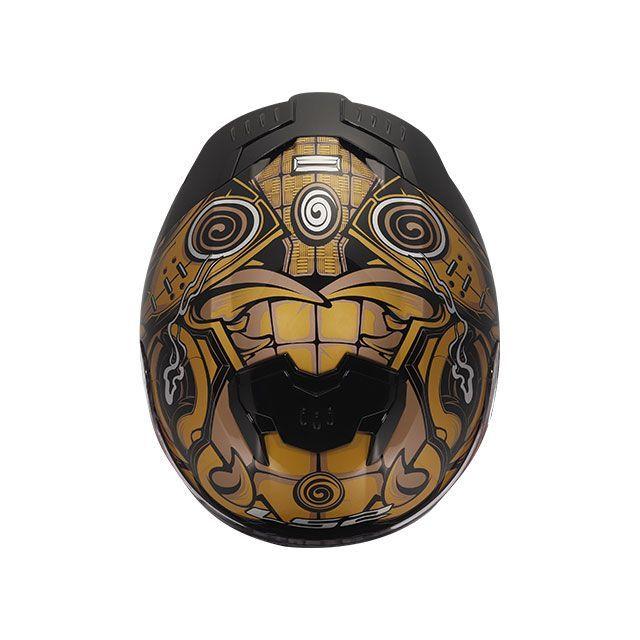 まる LS2 HELMETS エルエスツーヘルメット STREAM II（サムライゴールド