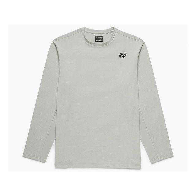YONEX（ヨネックス） 16848 ユニロングスリーブTシャツ（シルバー