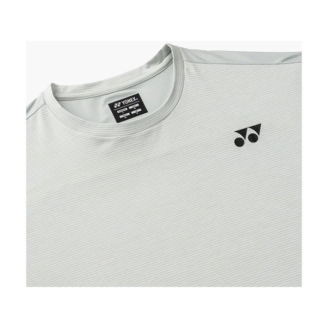 YONEX（ヨネックス） 16848 ユニロングスリーブTシャツ（シルバー