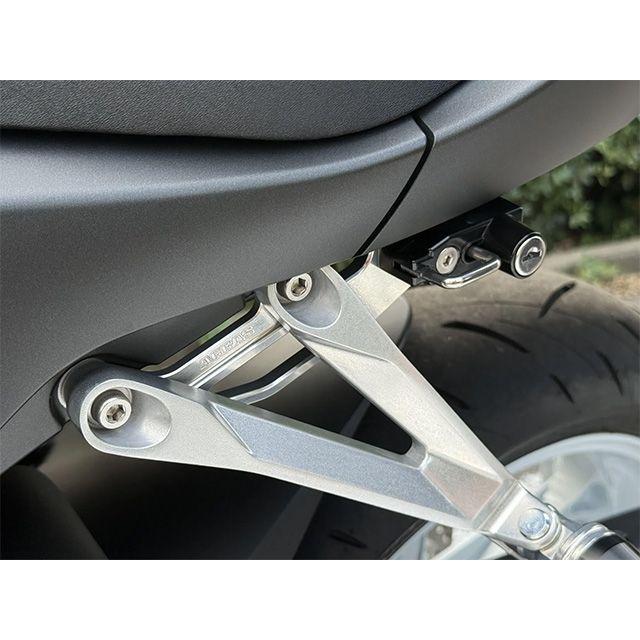 アグラス CBR600RR ヘルメットホルダー アルミステー シルバー ヘルメットロック ブラック AGRAS_1