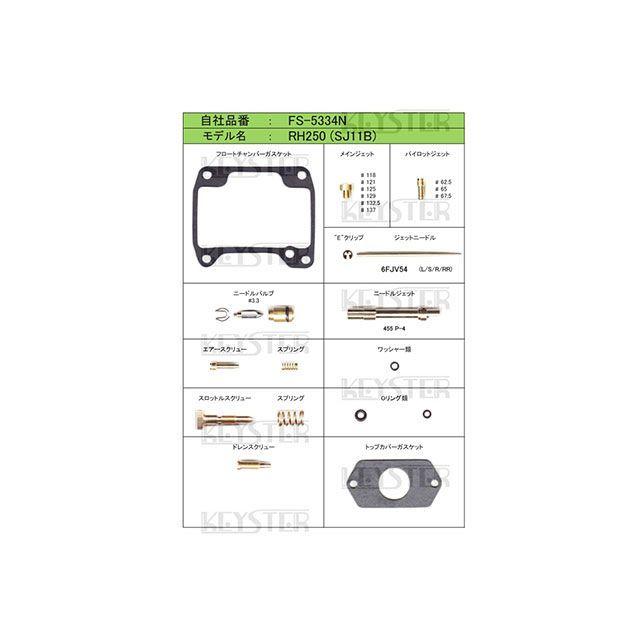 KEYSTER（キースター） RH250 SUZUKI RH250（SJ11B）用燃調キット