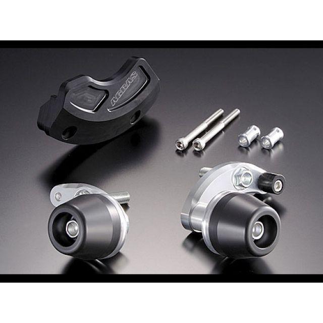 アグラス YZF-R6 レーシングスライダー 3点SET L カラー ジュラコン/ホワイト タイプ ロゴ有 AGRAS_1