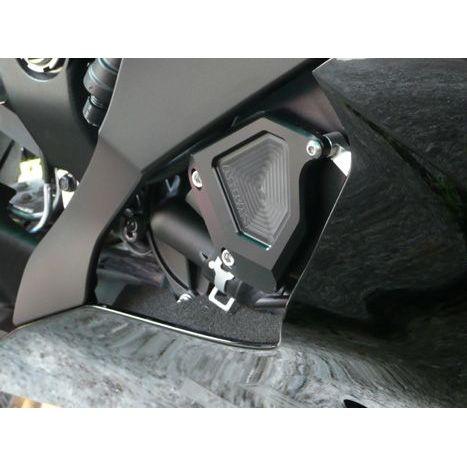 アグラス YZF-R6 レーシングスライダー 4点SET カラー ジュラコン/ホワイト タイプ ロゴ有 AGRAS_3