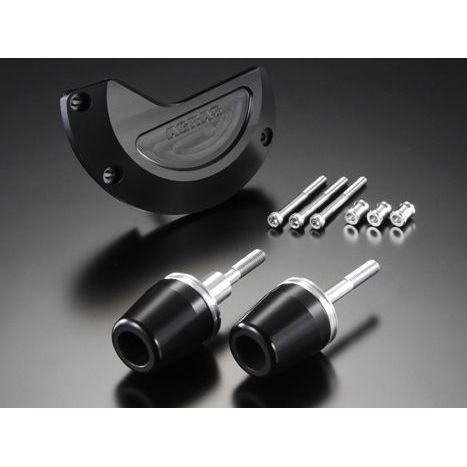 アグラス GSX1300R レーシングスライダー 3点SET ジェネレーターB カラー ジュラコン/ブラック タイプ ロゴ有 AGRASの画像