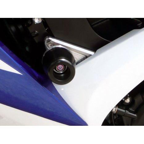 人気No1 正規品／アグラス GSX-R750 レーシングスライダー フレーム カラー：ジュラコン/ブラック タイプ：ロゴ有 AGRAS バイク