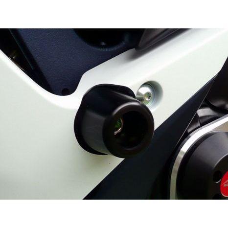アグラス GSX-R600/750 レーシングスライダー 4点SET カラー ジュラコン/ブラック タイプ ロゴ有 AGRAS