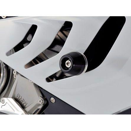 アグラス S1000RR レーシングスライダー 3点SET フレーム＋ジェネレーターA カラー シルバー/ホワイト タイプ ロゴ有 AGRAS_2