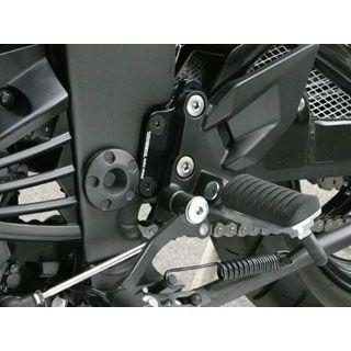 SP武川 Ninja250R アルミ削り出し3ポジションステップチェンジプレート SP TAKEGAWA_1