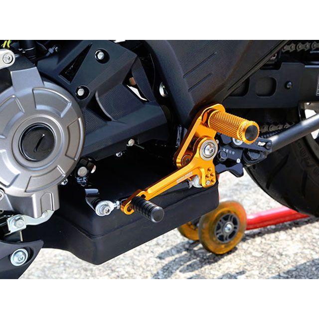 s.n様 ベビーフェイス Z125 Pro バックステップキット カラー ゴールド