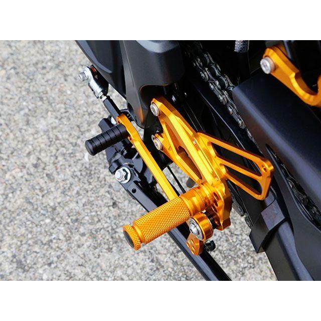 ベビーフェイス SV650 ABS バックステップキット カラー シルバー BABYFACE