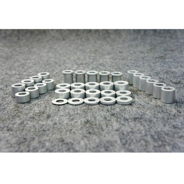 ジーエムモト 汎用 内径12mm ホイールセンター調整カラー 外径 25mm