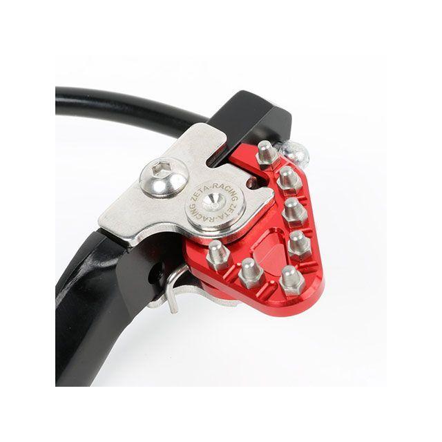 ZETA ジータ トリガーブレーキペダル（ブルー） : モトメガネYahoo!店