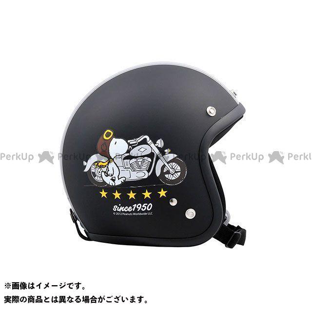 正規品／アークス SNJ-20 スヌーピー ヘルメット バイカー（マットブラック/シルバー） AXS バイク｜camp｜02