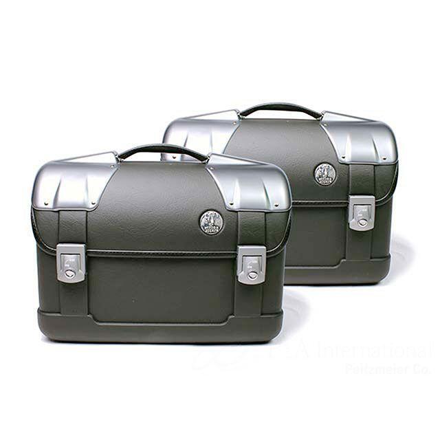 ヘプコ&べッカー　レザー調サイドケース　STRAKER/ストレイカー　左右セット ヘプコ＆ベッカー（HEPCO&BECKER） レザー調サイドケース 「STRAYKER