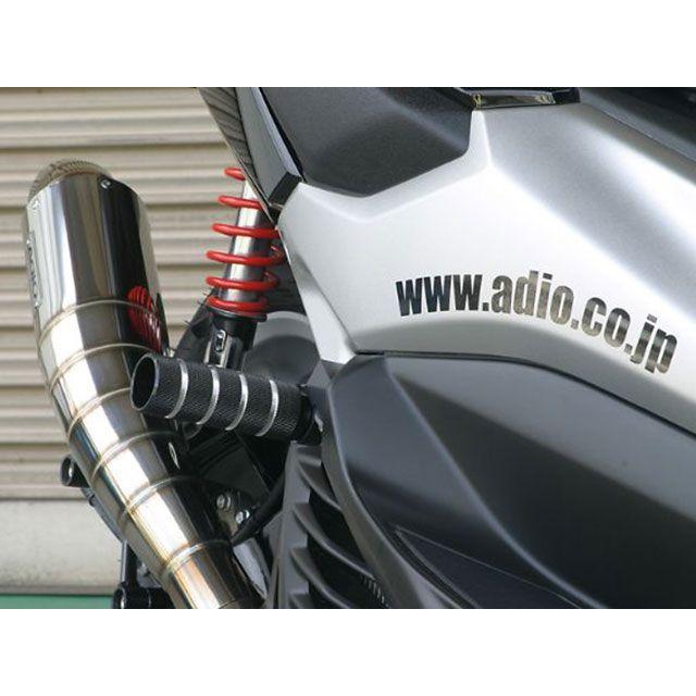アディオ NMAX155 155cc NMAX125 125cc バックステップキット カラー ブラック ADIO_3