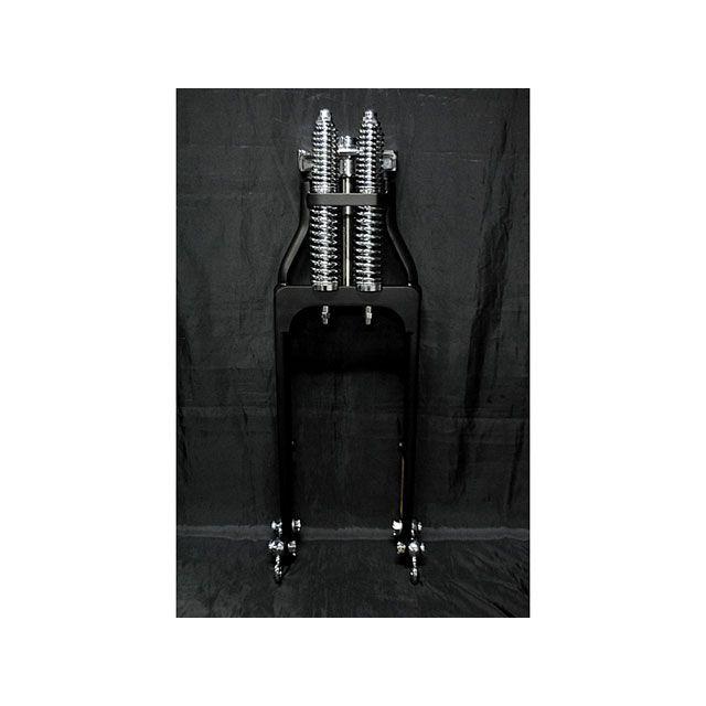 部品屋K&W ハーレー用 スプリンガーフォーク 仕様 ブラック4インチ K&W