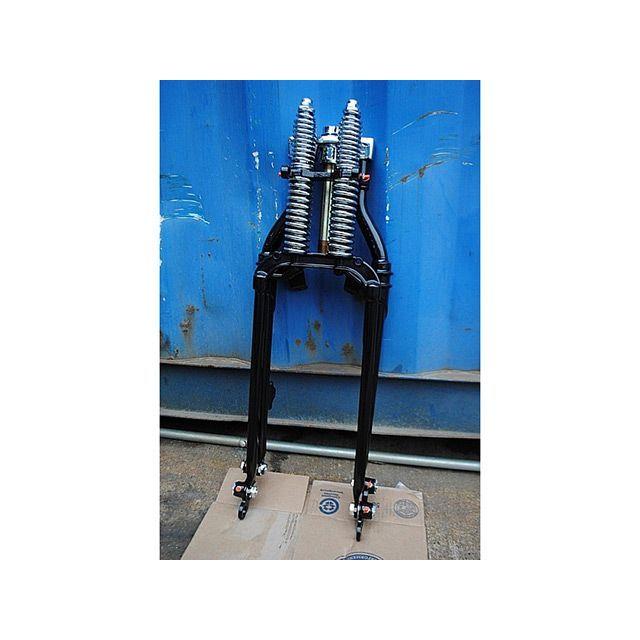 返品 部品屋K&W FTR FTR用74スプリンガーフォークKIT 仕様 ブラック