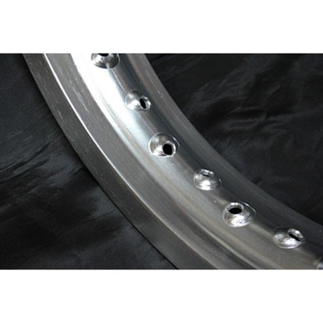 サンプル 部品屋K&W エストレヤ 21inアルミリムフロントホイールKIT（ディスク用