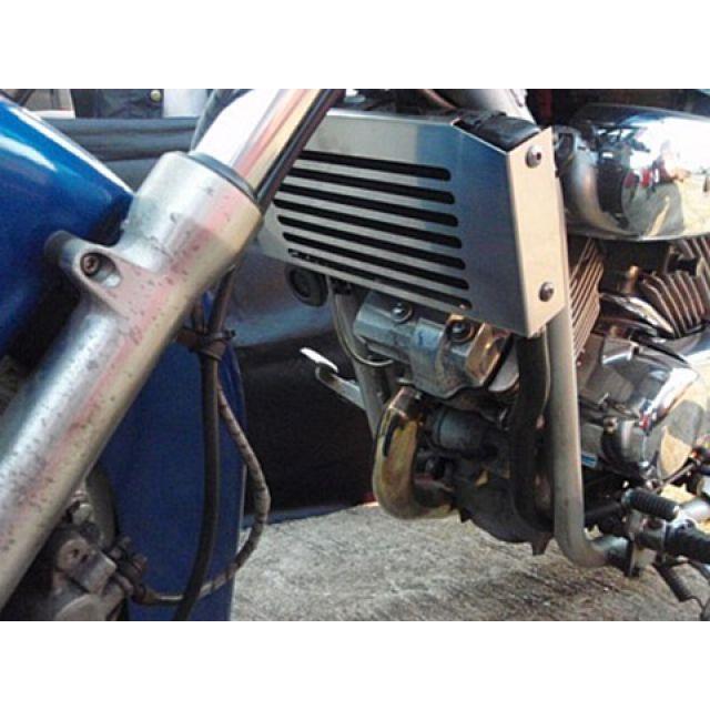部品屋K&W Magna250 Magna250用ステンレス製ラジエターカバー K&W