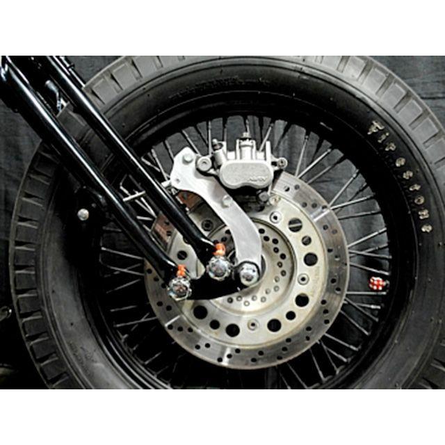 正規品／部品屋K&W スティード400 スプリンガー用キャリパーブラケットKIT K&W バイク