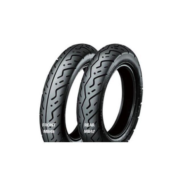 IRC アイアールシー 汎用 MB47 90/100-10 53J TL リア : モトメガネ