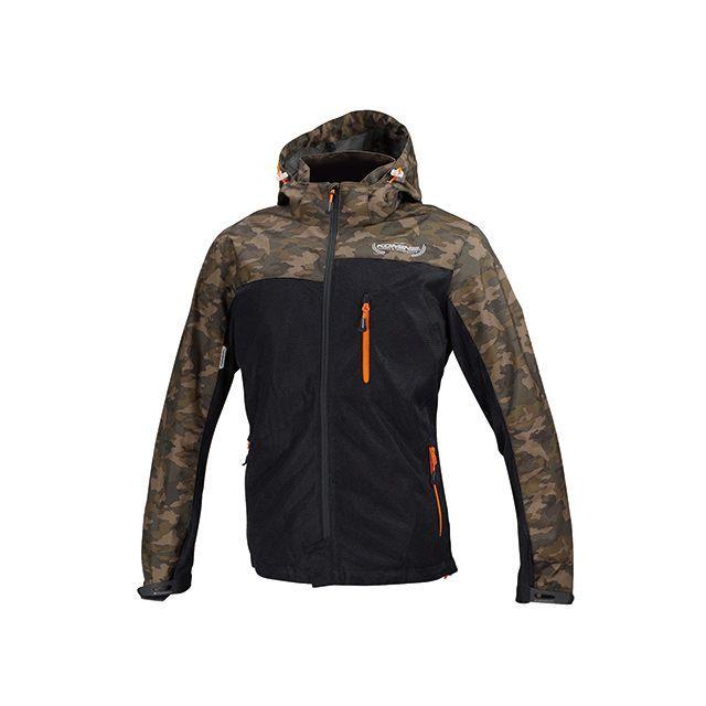 コミネ JK-114 プロテクトメッシュパーカ-テン カラー カモ/ブラック サイズ WL KOMINE コミネ（Komine） JK-114 プロテクトメッシュパーカ-テン カラー カモ