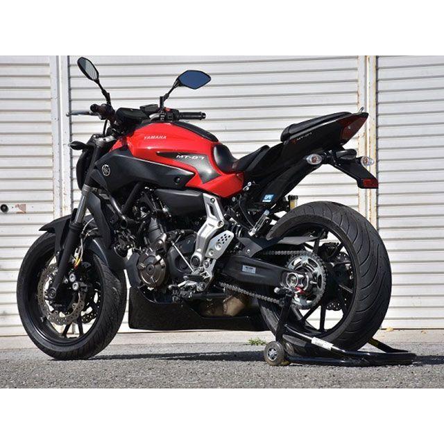 才谷屋ファクトリー MT-07 フェンダーレスキット 仕様 黒ゲル