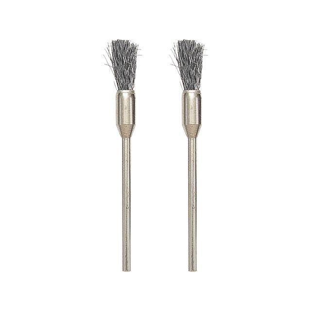 プロクソン 28951 ワイヤーブラシ ホウキ型 2本 PROXXON : モトメガネ