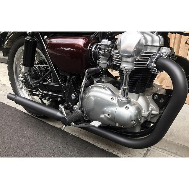 【W650】ボートラップ エキパイ＆サイレンサー インナーサイレンサー付き ボートラップ W650/W400 シガーサイレンサーキット エキパイ