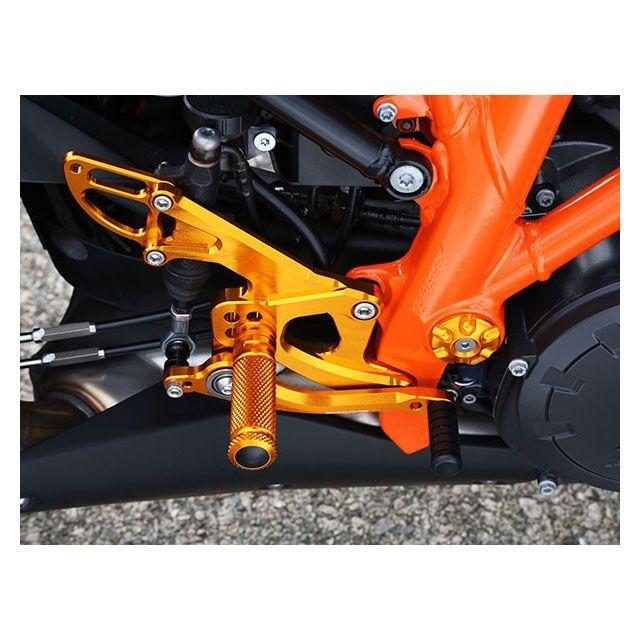 専用 ベビーフェイス 1290 SUPER DUKE GT バックステップキット カラー