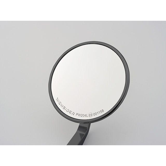 ハイサイダー 汎用 バーエンドミラー モンタナ（ブラック） HIGHSIDER