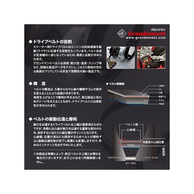 グロンドマン スカイウェイブ250 国産ドライブVベルト スタンダード
