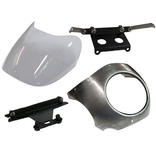 専用はページ テラダモータース Sportster IRON 883 XL883N アルミ製ビキニカウル