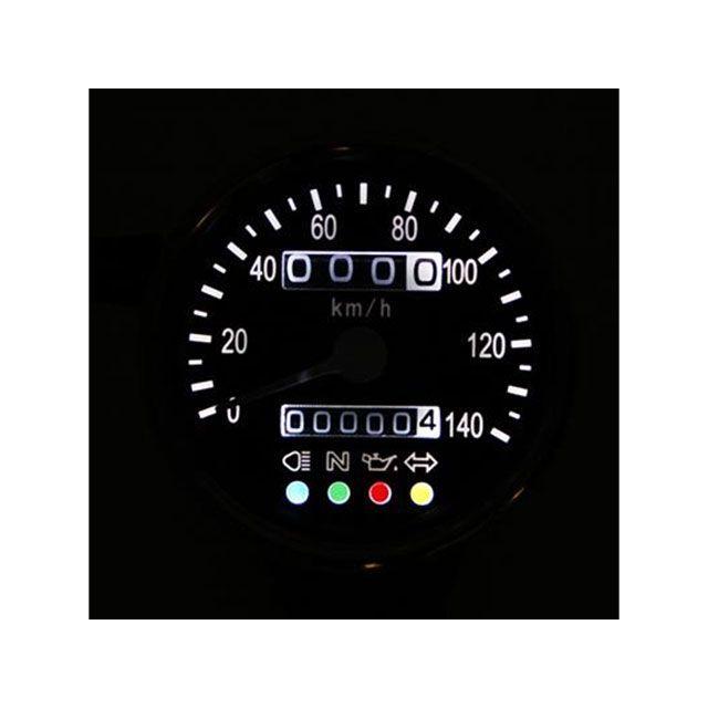 グッズ SR400/500 60φインジゲータ内蔵スピードメーターキット/SR400