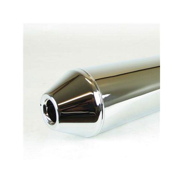 グッズ グッズ 汎用 ロングリバースコーンマフラー GOODS バイク