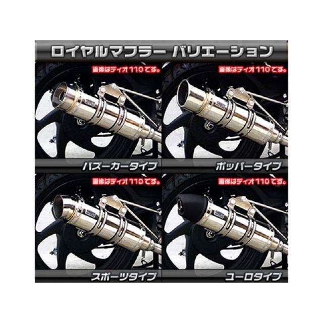 ウイルズウィン MOOVE MOOVE（ムーブ）用 ロイヤルマフラー ユーロタイプ オプション オプションD WirusWinの画像