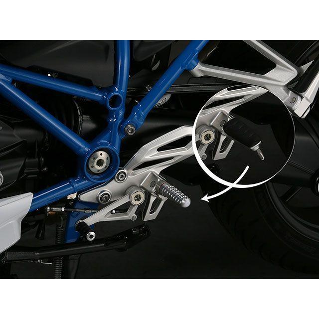 アエラ R1200R/RS ライディングステップバーキット：丸筒タイプ（BMW