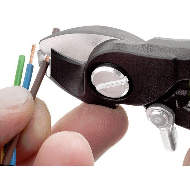 クニペックス 9541-165 ケーブルカッター（バネ付）ストリップ付