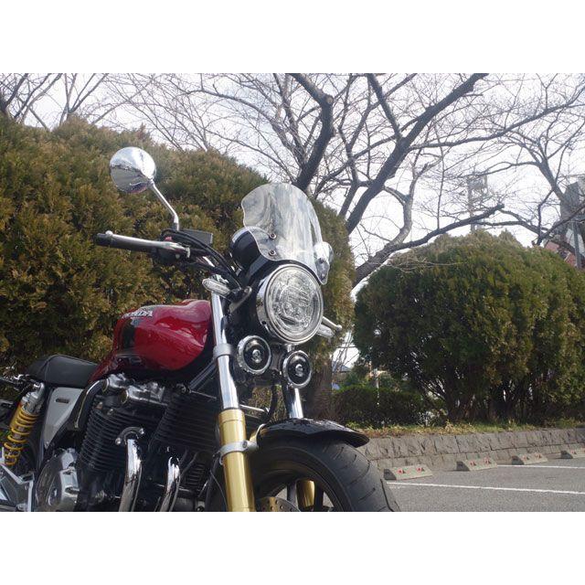 ワールドウォーク CB1100シリーズ用オルタナティブスクリーン ミドル（クリア） WW_2