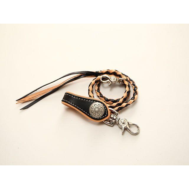 DEGNER（デグナー） W-33R ウォレットロープ（ブラック/タン