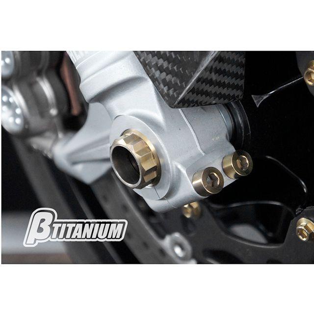 βTITANIUM ベータチタニウム ZX-14R フロントフォークピンチボルト