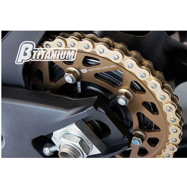 βTITANIUM ベータチタニウム リアスプロケットロックナットキット 仕様