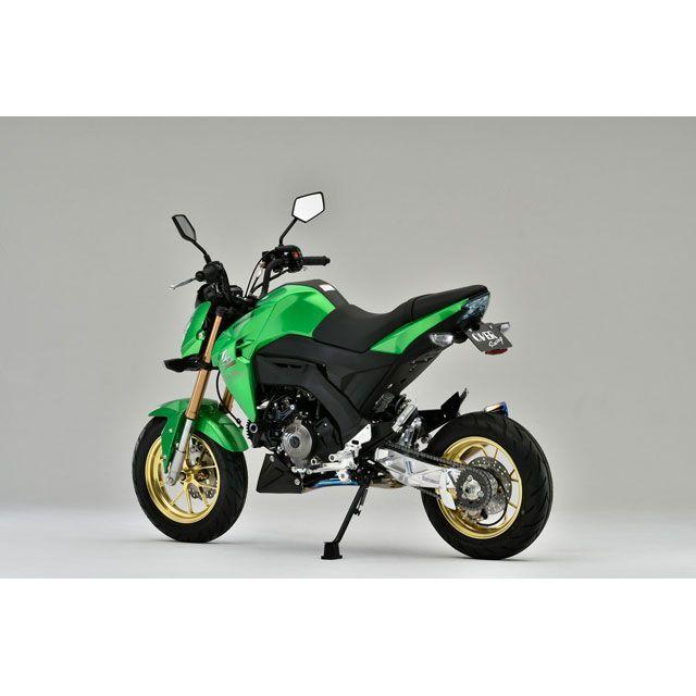 オーバーレーシング Z125-PRO スイングアーム モノアーム GP-TEN 3.00-12（ゴールド） OVER RACING
