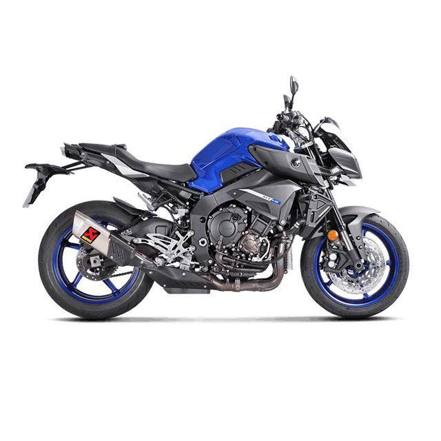 アクラポビッチ MT-10 スリップオンマフラー（チタン/カーボン） JMCA