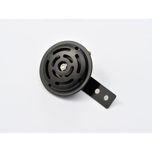 やすい DAYTONA（デイトナ） 汎用 ホーン12V 外径φ70 ステー渦穴φ6 ブラック