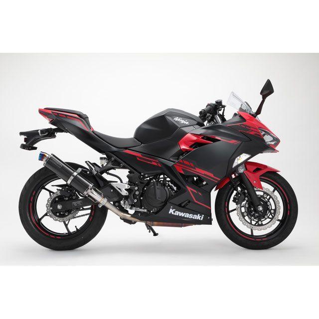 BMS-R BMS Ninja250 R-EVO スリップオンマフラー カーボン 政府認証
