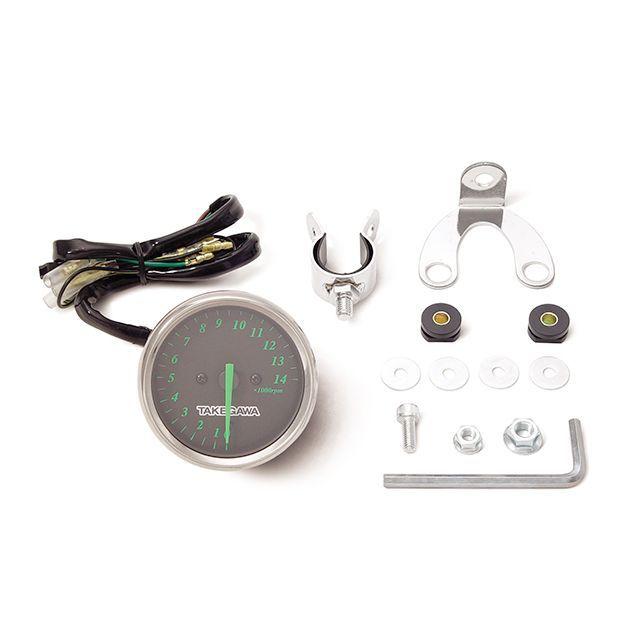 スペシャルパーツ武川 SP武川 タコメーターキット 電気式（ブラック