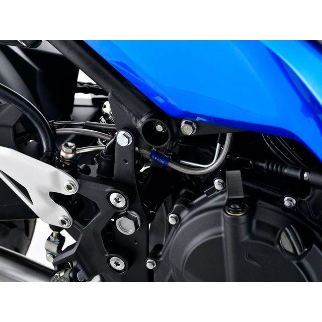 スウェッジラインプロ Ninja250 リアブレーキホースキット（ステンレスブラック） ホースカラー クリア SWAGE-LINE PROの画像